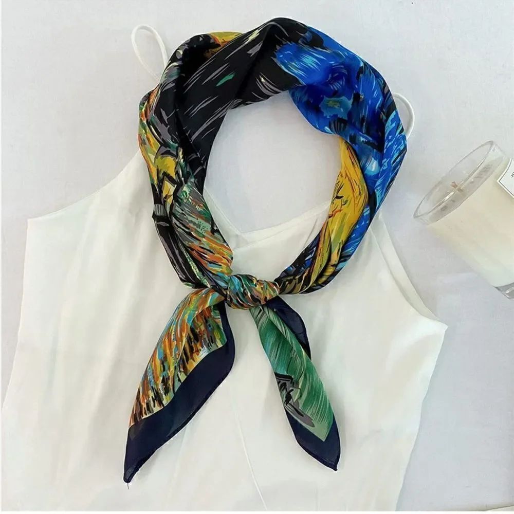 Street Art Silky Scarf 